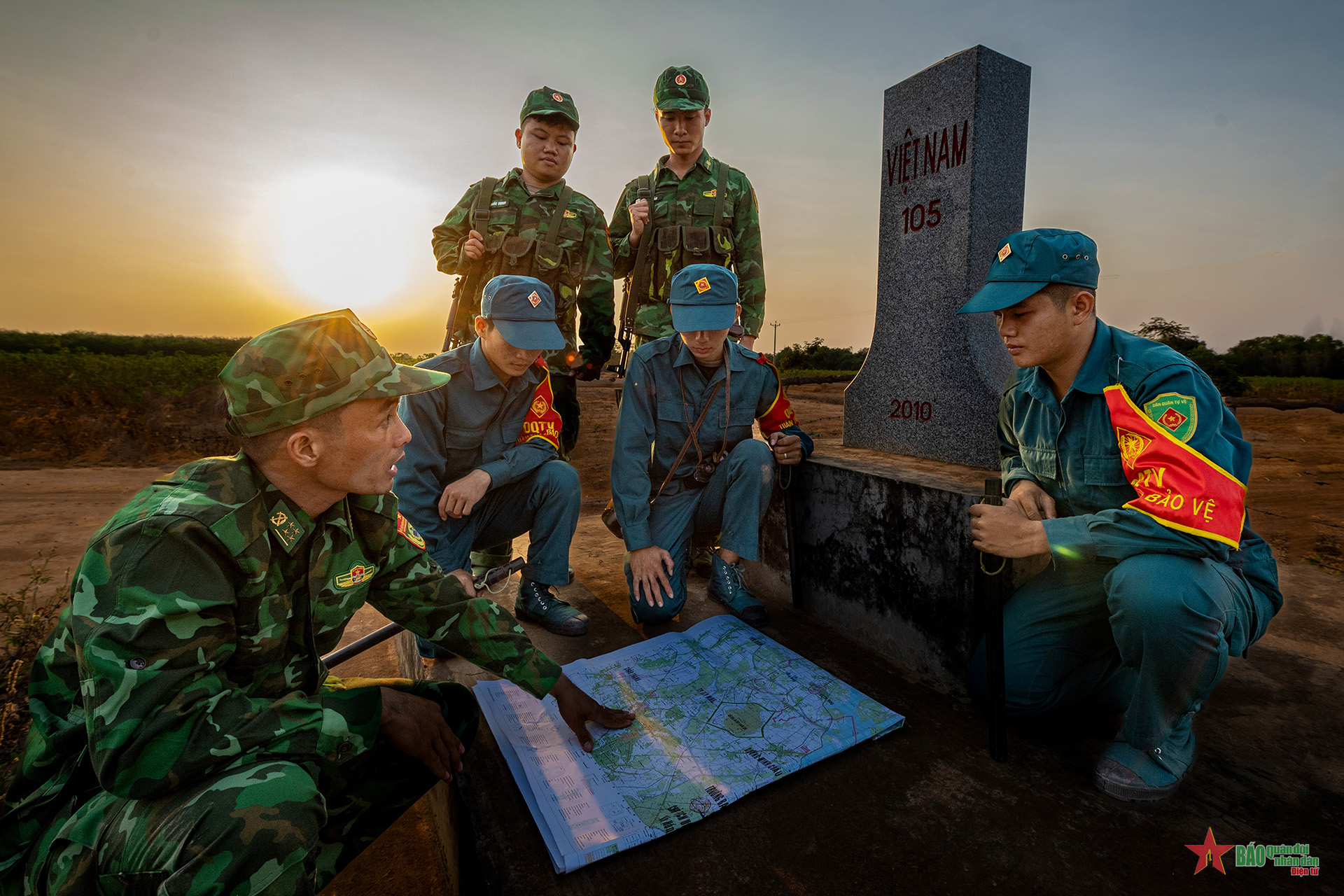 Chốt dân quân Bàu Sen